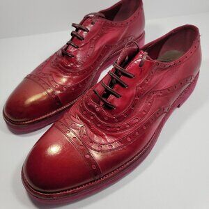 ❤ Sale❤ DOLCE & GABBANA Pre-Owned Hand Painted LE Red Derby